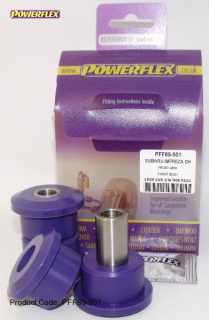 Silentbloky Powerflex Subaru Impreza včetně WRX/STi GH/GR (07-10) Front Arm Front Bush (1)