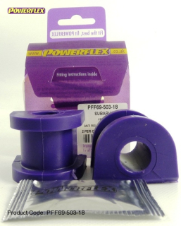 Silentbloky Powerflex Subaru Impreza včetně WRX/STi GH/GR (07-10) Front Anti Roll Bar Bush 18mm (3)