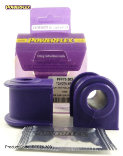 Silentbloky Powerflex Toyota MR2 3S-FE/GE SW20 Front Anti Roll Bar Bush 18mm (3)