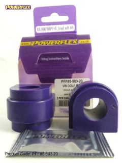 Silentbloky Powerflex Škoda Octavia II 1Z (04-) Front Anti Roll Bar Bush 20mm (3)