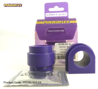 Silentbloky Powerflex Škoda Octavia II 1Z (04-) Front Anti Roll Bar Bush 24mm (3)