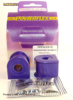 Silentbloky Powerflex Ford Escort RS Turbo 1 Rear Anti Roll Bar Mounting Bush 12mm (7)