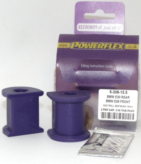 Silentbloky Powerflex BMW E30 (82-91) Rear Roll Bar Mounting Bush 15,5mm (6)