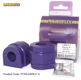 Silentbloky Powerflex BMW E46 M3 (96-00) Rear Roll Bar Mounting Bush 21,5mm (4)
