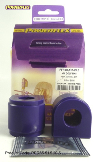 Silentbloky Powerflex Škoda Octavia II 1Z (04-) Rear Anti Roll Bar Bush 20,5mm (15)