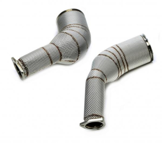 Downpipes s náhradami katalyzátorů ProRacing Audi RS6 / RS7 C8 5G 4.0 TFSI V8 (19-)
