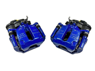 Zadní brzdové třmeny TRW BMW G11 / G12 / G14 / G15 / G16 / G30 / G31 / G32 / X3 G01 / X4 G02 / X5 G05 / X6 G06 / BMW X7 G07 / Z4 G29 pro kotouče 345x24mm (modré 34216881295 / 34216881296)