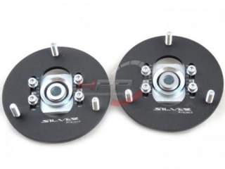 Přední horní uložení tlumičů (Pillowball Top Mounts) Silver Project BMW E39 / E46 / E9X - verze pro stavitelný podvozek