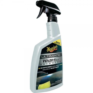 Meguiars Ultimate Wash & Wax Anywhere 768ml - přípravek pro mytí bez vody (autošampón a vosk)