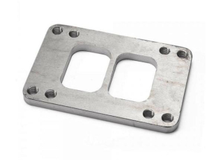 Redukční adaptér na turbo T6 > T4 divided (nerez)