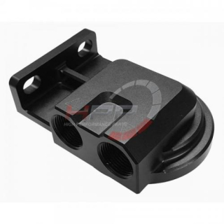Externí relokační držák olejového filtru Mocal - 2x vývody M22 x 1.5