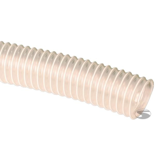 Plnící hadice se spirálovým drátem k nádrži Sandtler - flexibilní 57mm,  délka 1m