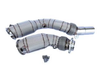 Downpipes se sportovními katalyzátory MTC Motorsport BMW F80 M3 / F82 / F83 M4 S55 (14-)