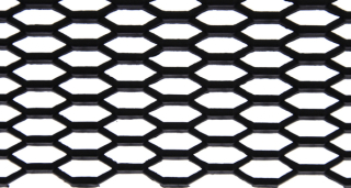 Tahokov ProRacing černý 120 x 40cm - plastový ABS (oka 21 x 7mm)