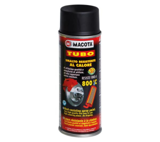 Žáruvzdorná barva Macota High Temperature Paint černá - 400ml