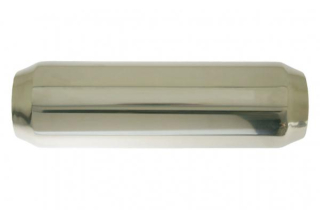 Tlumič výfuku TurboWorks - 76mm / délka 320mm - nerez