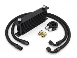 Univerzální kit chladič oleje ProRacing s vedením D-10 - 16 šachet - M20x1.5, 3/4-UNF