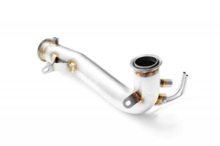 Downpipe s náhradou DPF RM Motors VW Transporter 1.9/2.5 TDI 84/102/131/174PS FWD (06-10)