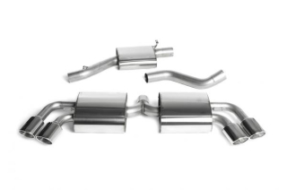 Catback výfuk Milltek Audi TT 8J TTS Quattro (08-14) - verze s rezonátorem