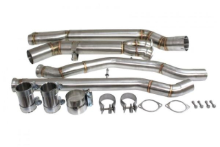 Středové díly výfuku TurboWorks BMW F80 M3 / F82 / F83 M4 S55 (14-)