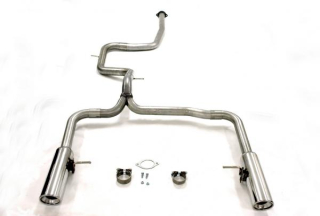 Catback výfuk Simons Volvo V70 / XC70 2WD 1.6 D2/D3/D4 (08-) - homologace