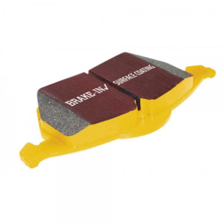 Zadní brzdové destičky EBC Yellowstuff do D2 Racing BBK 400/421mm - road/rally/race