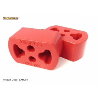 Silentbloky Powerflex Ford Escort Mk5/6 RS2000 4x4 (92-96) Exhaust Mounts
