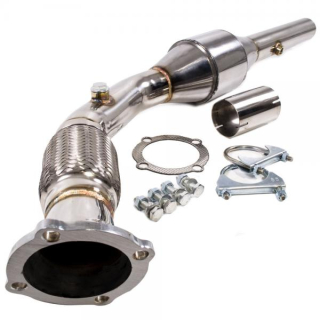 Downpipe se sportovním katalyzátorem Jap Parts Audi TT 8N 1.8T 20V 180PS (98-06) - 63,5mm