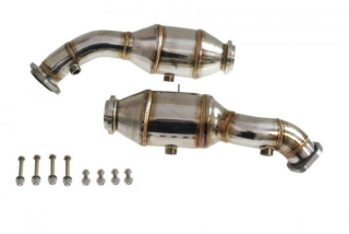 Downpipes s náhradami katalyzátorů TurboWorks Mercedes GLC X253 43 AMG / 450 M276 (16-)