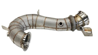 Downpipe s náhradou katalyzátoru TurboWorks Mercedes X290 GT43 / GT53 AMG 4 Matic+ 3.0T M256 (19-)