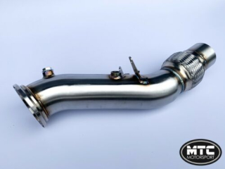 Downpipe s náhradou katalyzátoru MTC Motorsport BMW 3-Series F30 / F31 / F34 GT 320i, 330i/ix, 330e B48 (16-)