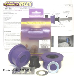 Silentbloky Powerflex BMW Z1 (88-91) Front Lower Wishbone Rear Bush (1)