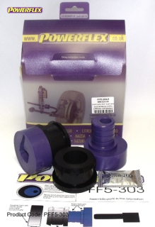 Silentbloky Powerflex BMW Z3 (94-02) Front Lower Wishbone Rear Bush Eccentric (1)