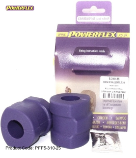 Silentbloky Powerflex BMW E36 Compact Front Anti Roll Bar Mounting 25mm (2)