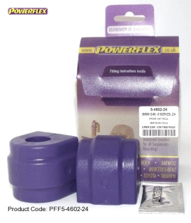 Silentbloky Powerflex BMW Z4 E85 Front Anti Roll Bar Bush 24mm (2)