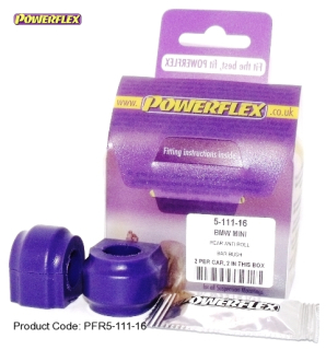 Silentbloky Powerflex BMW Mini One / Cooper R55/R56/R57 Rear Anti Roll Bar Bush 16mm (11)
