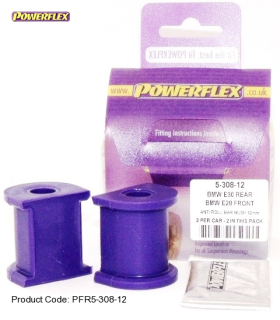 Silentbloky Powerflex BMW E36 Compact Rear Roll Bar Mounting Bush 12mm (6)