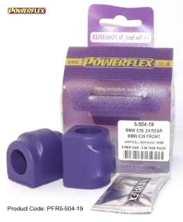 Silentbloky Powerflex BMW Z4 (E85) Rear Roll Bar Mounting Bush 19mm (4)