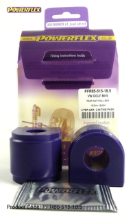 Silentbloky Powerflex VW Scirocco Mk3 13 (08-) Rear Anti Roll Bar Bush 18,5mm (15)