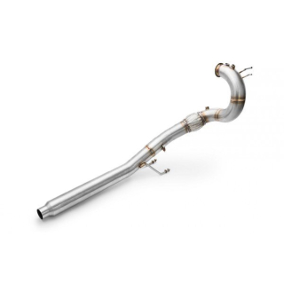 Downpipe s náhradou DPF RM Motors VW Jetta 5 1K FWD 1.6/2.0 TDI CR 105/140/170PS (09-11)