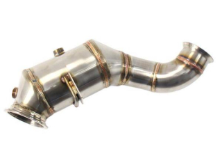 Downpipe s náhradou katalyzátoru TurboWorks Mercedes GLK X204 GLK200/GLK250 2.0T M274 (13-16)