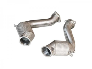 Downpipes se sportovními katalyzátory ProRacing Porsche Cayenne II 958.2 S 3.6 Twin-turbo V6 (14-18)