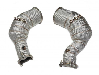 Downpipes se sportovními katalyzátory ProRacing Audi RS4 B9 Avant 2.9 TT V6 TFSi OPF (18-)