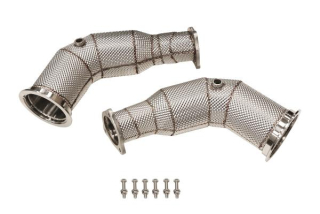 Downpipes s náhradami katalyzátorů TurboWorks Audi RS5 B9 2.9 TT V6 TFSi (18-)