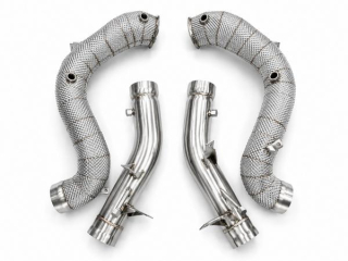 Downpipes s náhradami katalyzátorů a OPF/GPF a ProRacing Mercedes C-Klasse W205 C63 / C63S AMG 4.0 Turbo V8 OPF (15-)