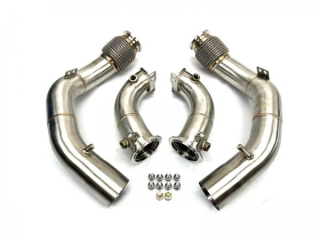Downpipes s náhradami OPF/GPF filtrů MTC Motorsport BMW X5M F95 / X6M F96 4.4T S63 (19-23)