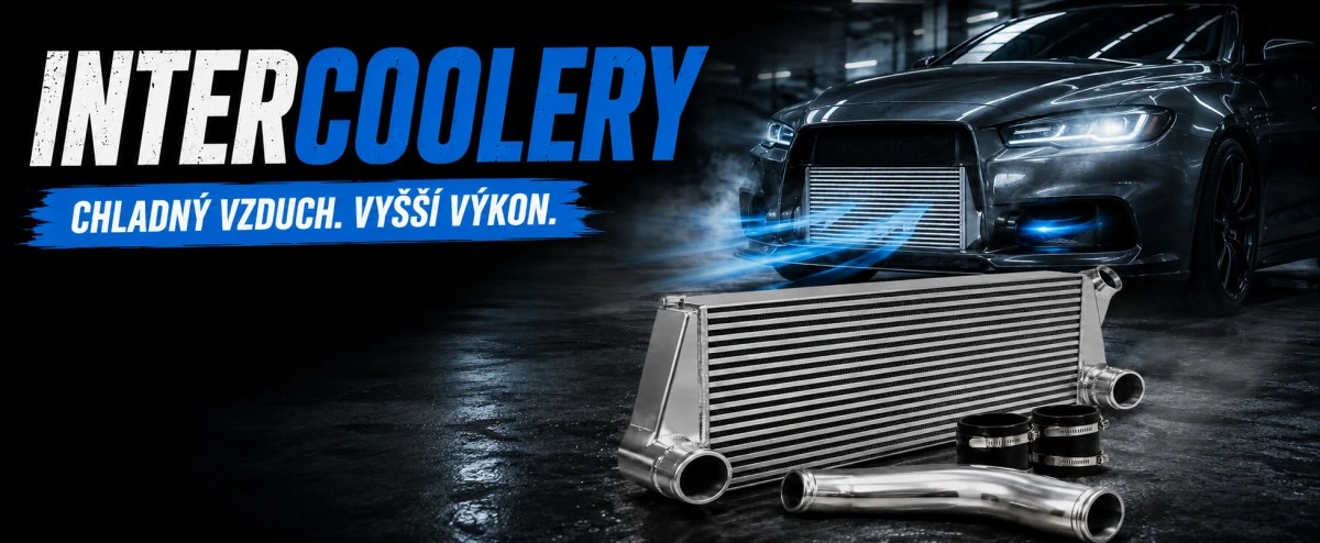 Univerzální intercoolery pro maximální výkon vašeho motoru