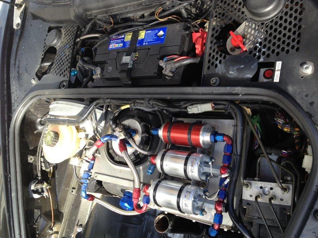 závodní hliniková nádrž zapojení montáž