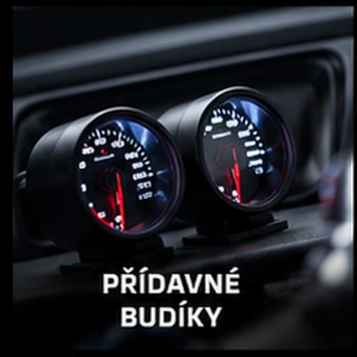 Přídavné budíky a měření pro váš vůz