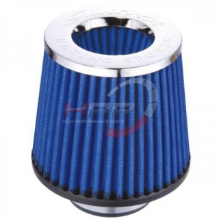Sportovní filtr univerzální Simota 76mm chrom / modrý